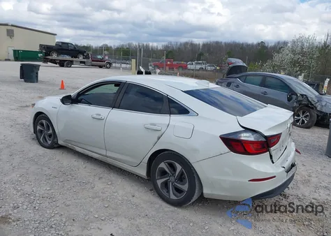 2019 Honda Insight Ex из США, поврежденный, VIN 19XZE4F58KE010353